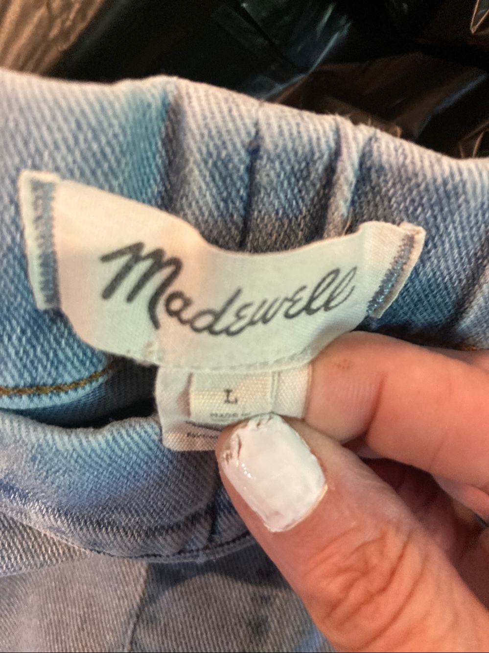 Madewell size large pull on pants great condition - Picture 6 of 8
